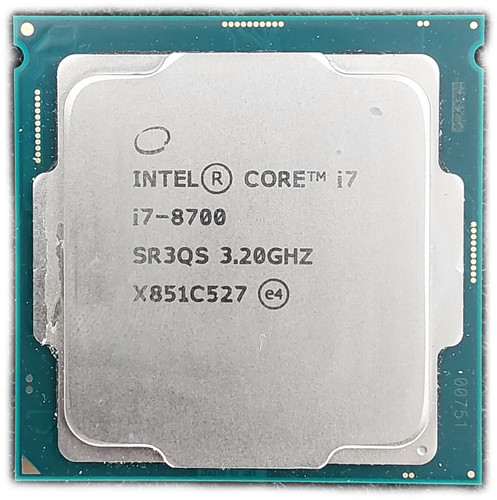 Intel core 8700 sr3qs - i7-8700,