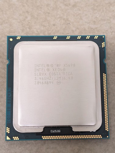 Intel xeon x5690 - 3.46, six