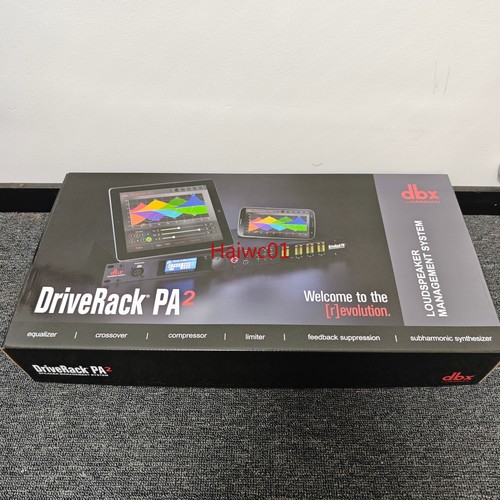 Dbx driverack pa2 - dbx, complete