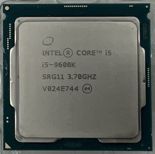 Intel core 9600k srg11 - core,
