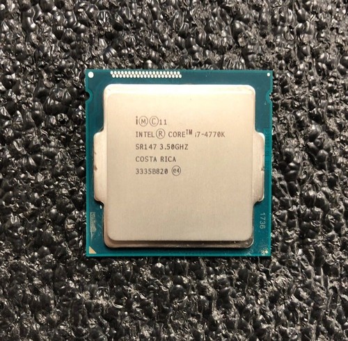 Intel core 4770k 5ghz - core, 3.5ghz