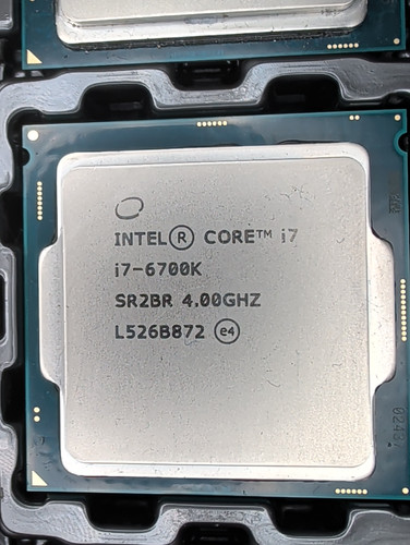 Intel core 6700k - core, 6th