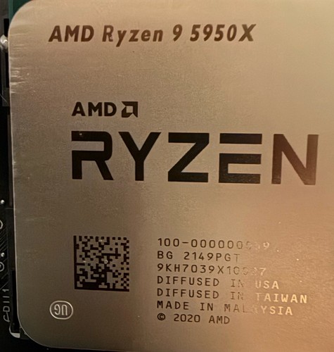 Amd ryzen 5950x - 9, 16