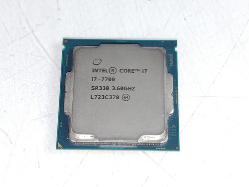 Intel core 7700 - 3.6, ghz