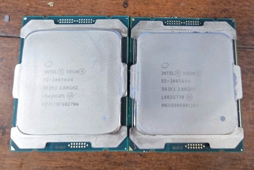 Matched pair intel xeon - intel,