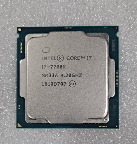 Intel core 7700k - i7-7700k, sr33a